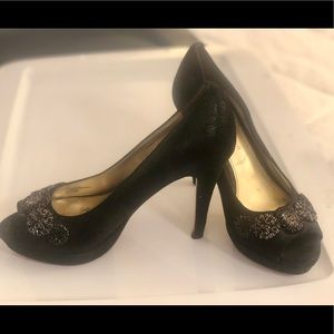 Antonio Melani Peep-Toe Pumps - Size 6.5